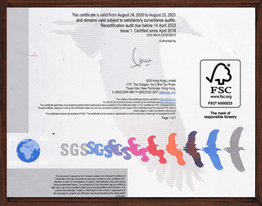 SGS證書